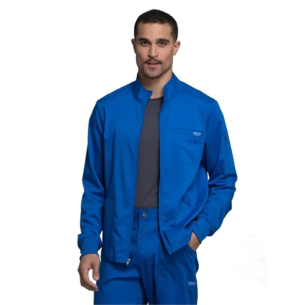 Cherokee - Workwear Revolution - Men's Zip Front Jacket - Cherokee - Workwear Revolution - Men's Zip Front Jacket - Image 7 of 9