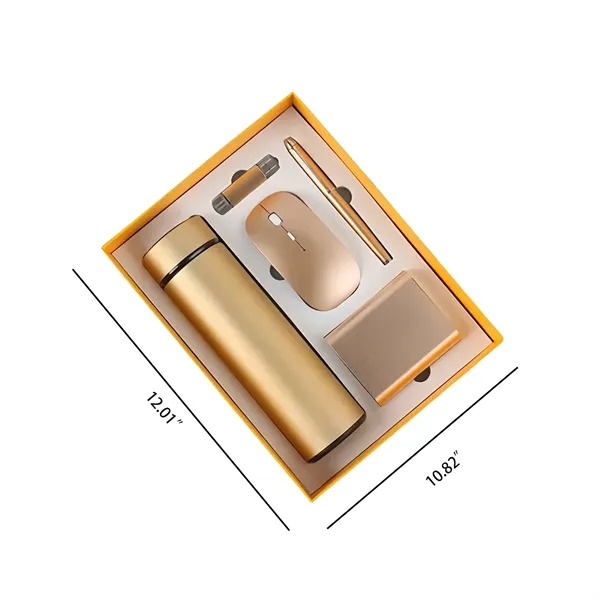 Business Gift Set Bottle Wireless Mouse Pen USB Drive - Business Gift Set Bottle Wireless Mouse Pen USB Drive - Image 1 of 5