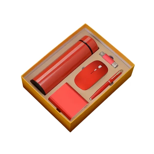 Business Gift Set Bottle Wireless Mouse Pen USB Drive - Business Gift Set Bottle Wireless Mouse Pen USB Drive - Image 2 of 5