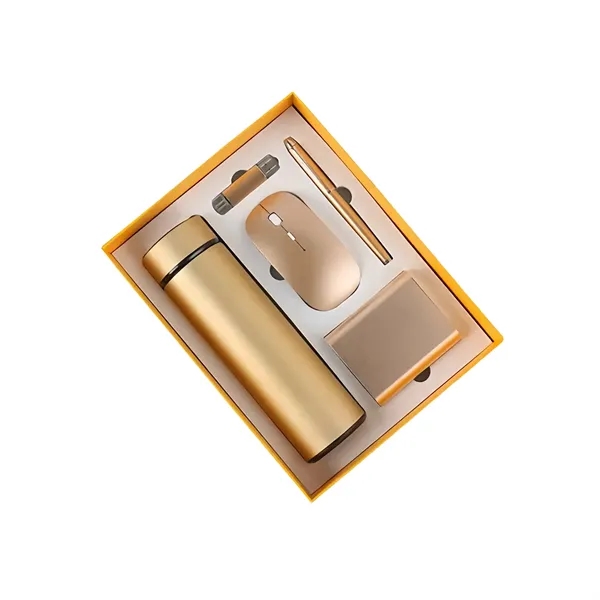Business Gift Set Bottle Wireless Mouse Pen USB Drive - Business Gift Set Bottle Wireless Mouse Pen USB Drive - Image 3 of 5