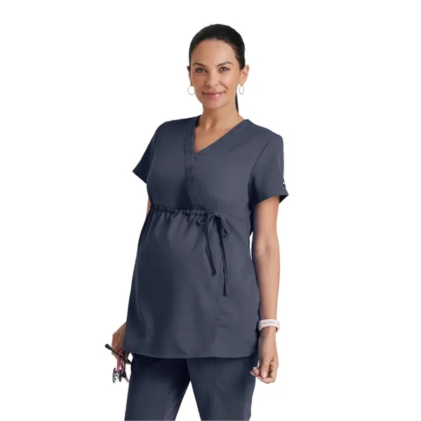Grey's Anatomy Classic - Women's Two-Pocket Mock Wrap Lil... - Grey's Anatomy Classic - Women's Two-Pocket Mock Wrap Lil... - Image 7 of 7