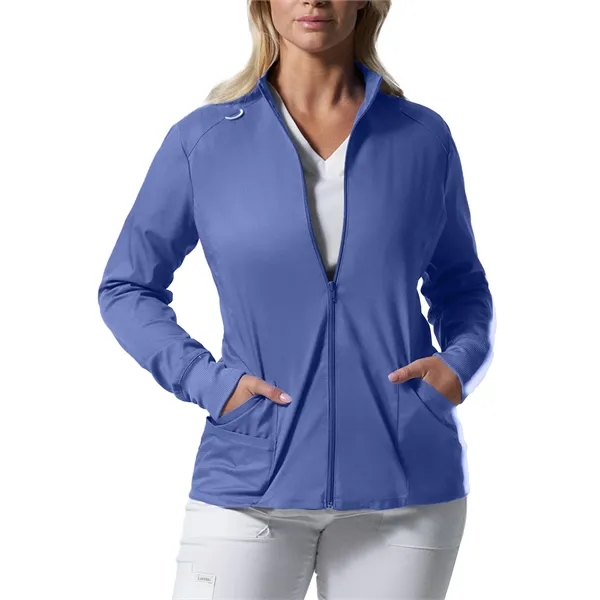 Landau - ProFlex - Women's 3-Pocket Mock Neck Zip-Front J... - Landau - ProFlex - Women's 3-Pocket Mock Neck Zip-Front J... - Image 5 of 27