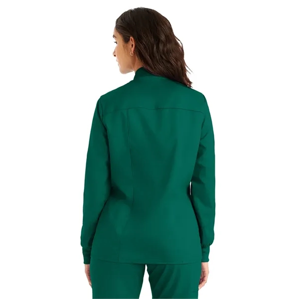 Landau - ProFlex - Women's 3-Pocket Mock Neck Zip-Front J... - Landau - ProFlex - Women's 3-Pocket Mock Neck Zip-Front J... - Image 10 of 27
