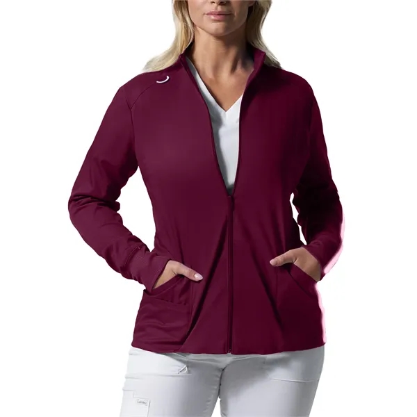 Landau - ProFlex - Women's 3-Pocket Mock Neck Zip-Front J... - Landau - ProFlex - Women's 3-Pocket Mock Neck Zip-Front J... - Image 27 of 27