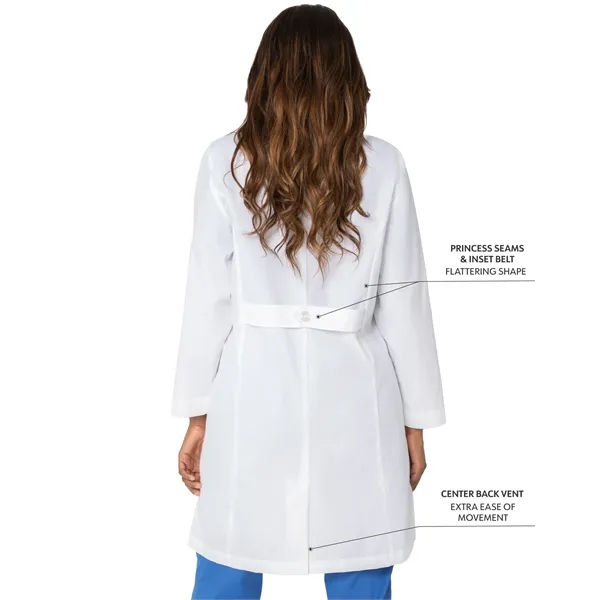 Landau - Essential Lab Coats - Women's Three-Pocket 38" F... - Landau - Essential Lab Coats - Women's Three-Pocket 38" F... - Image 1 of 2