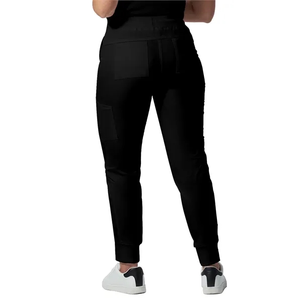 Landau - ProFlex - Women's Six-Pocket Mid-Rise Elastic-Ba... - Landau - ProFlex - Women's Six-Pocket Mid-Rise Elastic-Ba... - Image 1 of 25