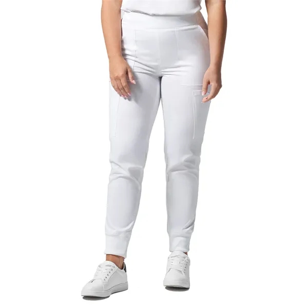 Landau - ProFlex - Women's Six-Pocket Mid-Rise Elastic-Ba... - Landau - ProFlex - Women's Six-Pocket Mid-Rise Elastic-Ba... - Image 23 of 25