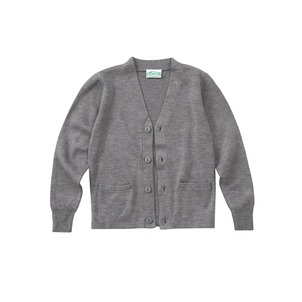 Classroom Uniforms - Adult Unisex Cardigan Sweater - Classroom Uniforms - Adult Unisex Cardigan Sweater - Image 3 of 6