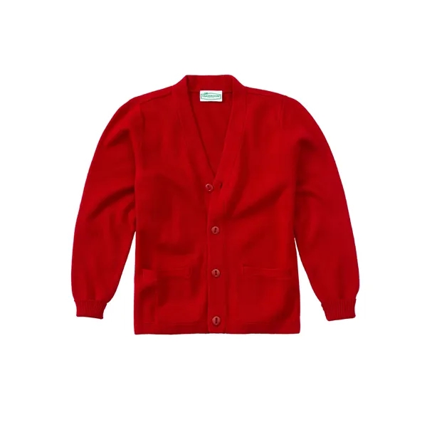 Classroom Uniforms - Adult Unisex Cardigan Sweater - Classroom Uniforms - Adult Unisex Cardigan Sweater - Image 5 of 6