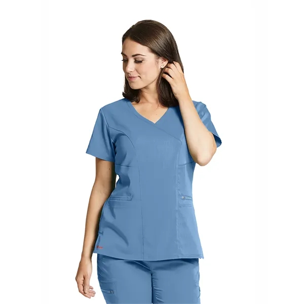 Grey's Anatomy Spandex Stretch - Women's Three-Pocket V-N... - Grey's Anatomy Spandex Stretch - Women's Three-Pocket V-N... - Image 5 of 22