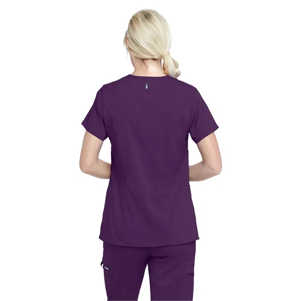 Grey's Anatomy Spandex Stretch - Women's Three-Pocket V-N... - Grey's Anatomy Spandex Stretch - Women's Three-Pocket V-N... - Image 6 of 22