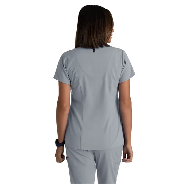 Grey's Anatomy Spandex Stretch - Women's Three-Pocket V-N... - Grey's Anatomy Spandex Stretch - Women's Three-Pocket V-N... - Image 10 of 22