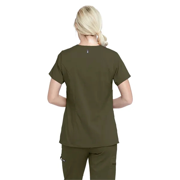 Grey's Anatomy Spandex Stretch - Women's Three-Pocket V-N... - Grey's Anatomy Spandex Stretch - Women's Three-Pocket V-N... - Image 14 of 22