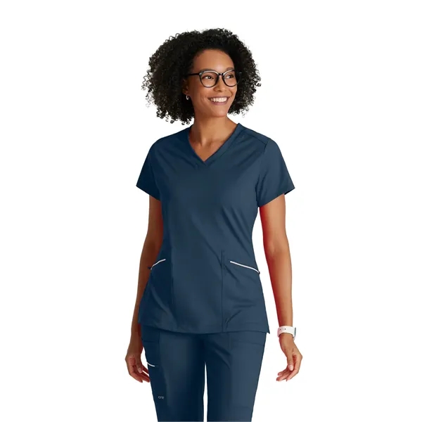 Barco One Performance Knit - Women's Two-Pocket V-Neck Vi... - Barco One Performance Knit - Women's Two-Pocket V-Neck Vi... - Image 7 of 7