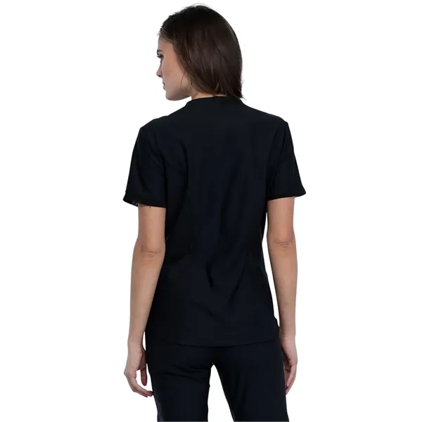 Cherokee - Form - Women's Curved Hemline V-Neck Top - Cherokee - Form - Women's Curved Hemline V-Neck Top - Image 1 of 29