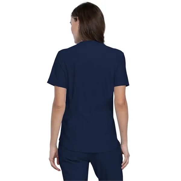 Cherokee - Form - Women's Curved Hemline V-Neck Top - Cherokee - Form - Women's Curved Hemline V-Neck Top - Image 14 of 29