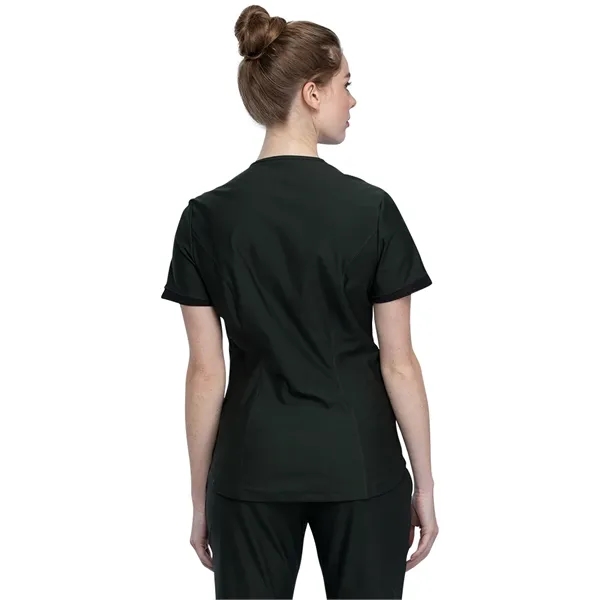 Cherokee - Form - Women's Curved Hemline V-Neck Top - Cherokee - Form - Women's Curved Hemline V-Neck Top - Image 18 of 29