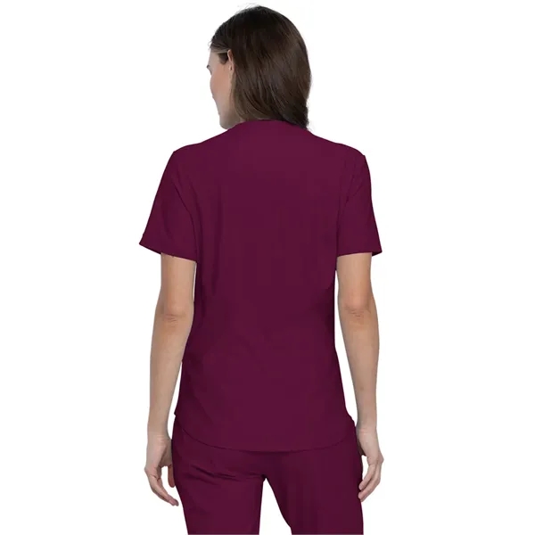 Cherokee - Form - Women's Curved Hemline V-Neck Top - Cherokee - Form - Women's Curved Hemline V-Neck Top - Image 28 of 29