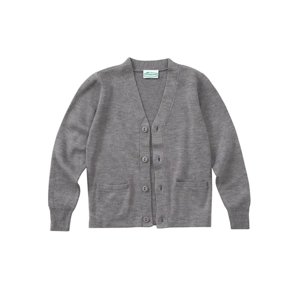 Classroom Uniforms - Youth Unisex Cardigan Sweater - Classroom Uniforms - Youth Unisex Cardigan Sweater - Image 3 of 6