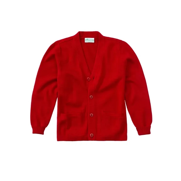 Classroom Uniforms - Youth Unisex Cardigan Sweater - Classroom Uniforms - Youth Unisex Cardigan Sweater - Image 5 of 6
