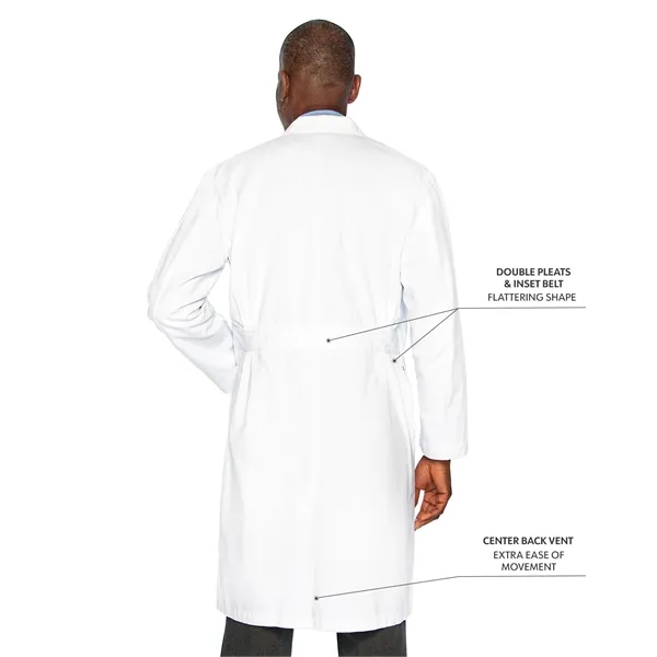 Landau - Essential Lab Coats - Men's Three-Pocket 100% Co... - Landau - Essential Lab Coats - Men's Three-Pocket 100% Co... - Image 1 of 2