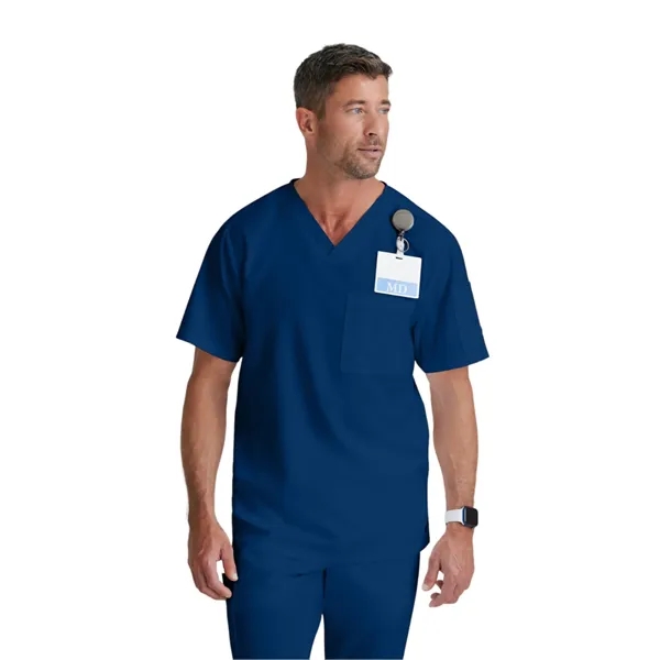 Barco - Grey's Anatomy - Men's Two Pocket V-Neck Evan Top - Barco - Grey's Anatomy - Men's Two Pocket V-Neck Evan Top - Image 9 of 17