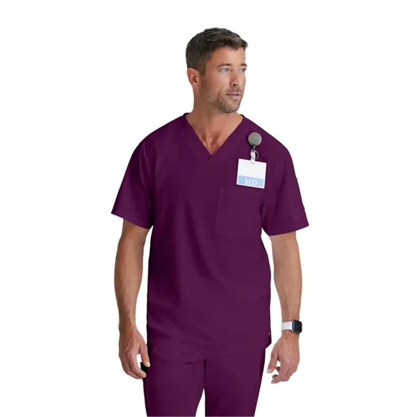 Barco - Grey's Anatomy - Men's Two Pocket V-Neck Evan Top - Barco - Grey's Anatomy - Men's Two Pocket V-Neck Evan Top - Image 17 of 17