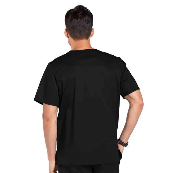 Cherokee - Workwear Core Stretch - Men's Tuckable V-Neck Top - Cherokee - Workwear Core Stretch - Men's Tuckable V-Neck Top - Image 1 of 17
