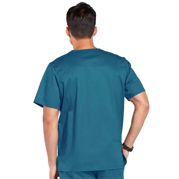 Cherokee - Workwear Core Stretch - Men's Tuckable V-Neck Top - Cherokee - Workwear Core Stretch - Men's Tuckable V-Neck Top - Image 2 of 17