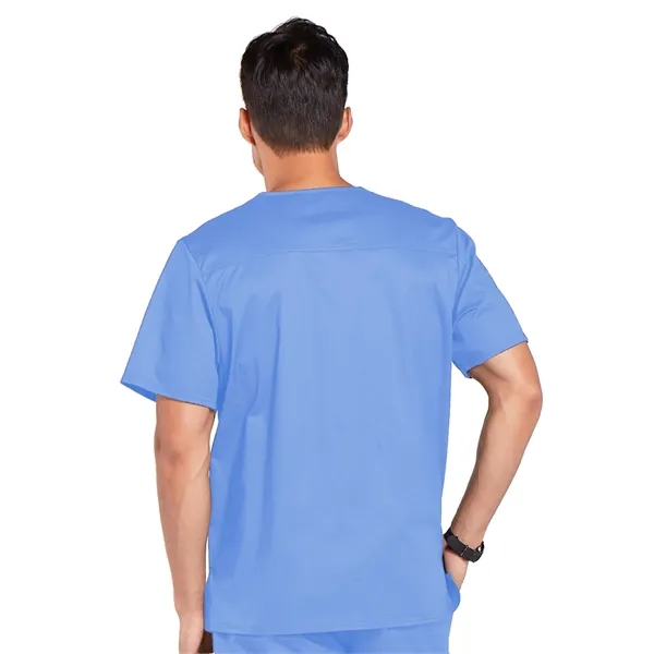 Cherokee - Workwear Core Stretch - Men's Tuckable V-Neck Top - Cherokee - Workwear Core Stretch - Men's Tuckable V-Neck Top - Image 4 of 17
