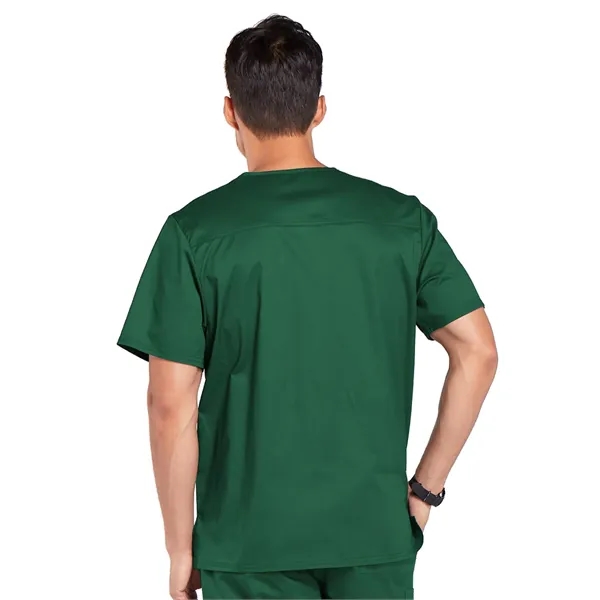 Cherokee - Workwear Core Stretch - Men's Tuckable V-Neck Top - Cherokee - Workwear Core Stretch - Men's Tuckable V-Neck Top - Image 6 of 17