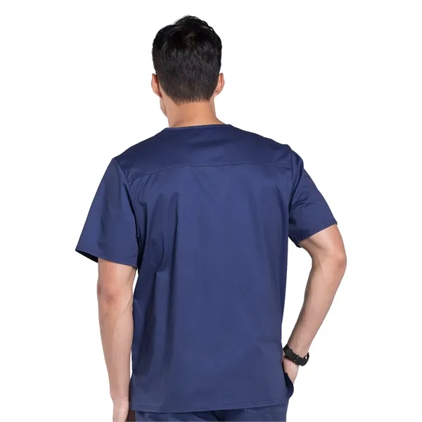 Cherokee - Workwear Core Stretch - Men's Tuckable V-Neck Top - Cherokee - Workwear Core Stretch - Men's Tuckable V-Neck Top - Image 8 of 17