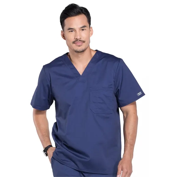 Cherokee - Workwear Core Stretch - Men's Tuckable V-Neck Top - Cherokee - Workwear Core Stretch - Men's Tuckable V-Neck Top - Image 9 of 17