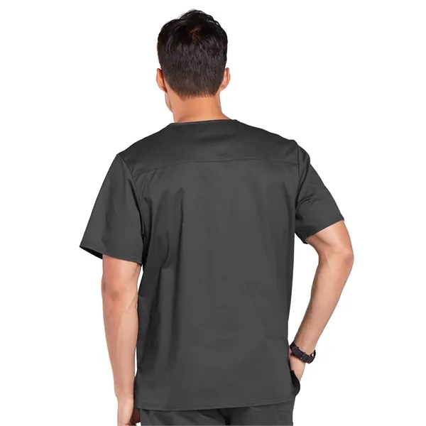 Cherokee - Workwear Core Stretch - Men's Tuckable V-Neck Top - Cherokee - Workwear Core Stretch - Men's Tuckable V-Neck Top - Image 10 of 17