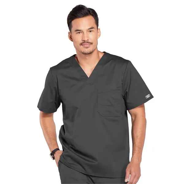 Cherokee - Workwear Core Stretch - Men's Tuckable V-Neck Top - Cherokee - Workwear Core Stretch - Men's Tuckable V-Neck Top - Image 11 of 17