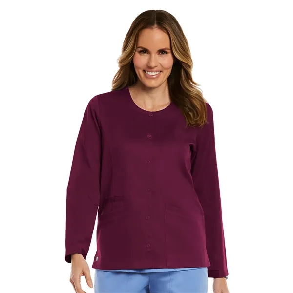 Maevn - Matrix - Women's Three-Pocket Round Neck Jacket - Maevn - Matrix - Women's Three-Pocket Round Neck Jacket - Image 6 of 6