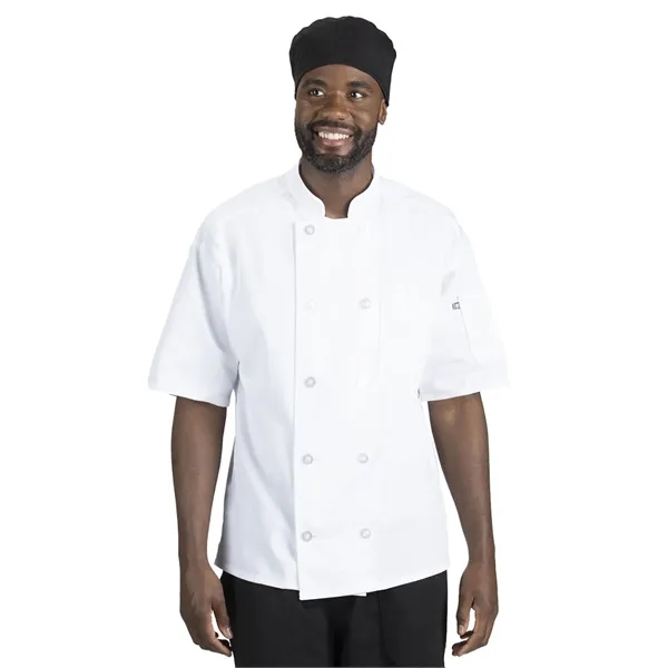Edwards Industries - Unisex 10-Button Short Sleeve Chef Coat - Edwards Industries - Unisex 10-Button Short Sleeve Chef Coat - Image 3 of 3