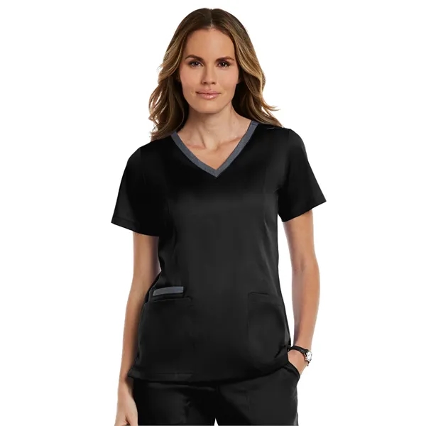 Maevn - Matrix - Women's Three-Pocket Heather Neck Band Top - Maevn - Matrix - Women's Three-Pocket Heather Neck Band Top - Image 2 of 31