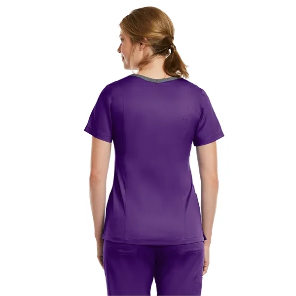 Maevn - Matrix - Women's Three-Pocket Heather Neck Band Top - Maevn - Matrix - Women's Three-Pocket Heather Neck Band Top - Image 9 of 31