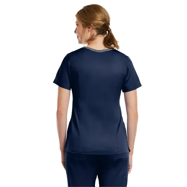 Maevn - Matrix - Women's Three-Pocket Heather Neck Band Top - Maevn - Matrix - Women's Three-Pocket Heather Neck Band Top - Image 15 of 31