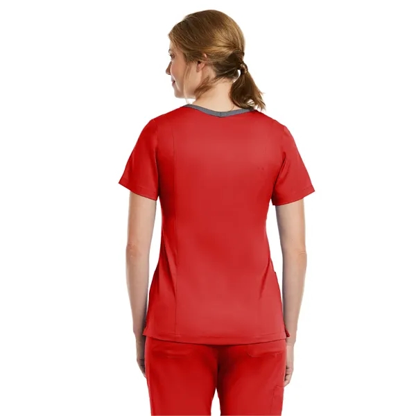 Maevn - Matrix - Women's Three-Pocket Heather Neck Band Top - Maevn - Matrix - Women's Three-Pocket Heather Neck Band Top - Image 22 of 31