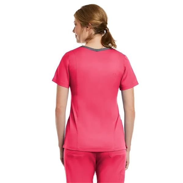 Maevn - Matrix - Women's Three-Pocket Heather Neck Band Top - Maevn - Matrix - Women's Three-Pocket Heather Neck Band Top - Image 28 of 31