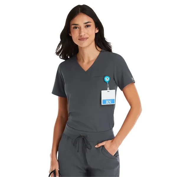 Maevn - Matrix Impulse - Women's One-Pocket V-Neck Tuck-I... - Maevn - Matrix Impulse - Women's One-Pocket V-Neck Tuck-I... - Image 7 of 11