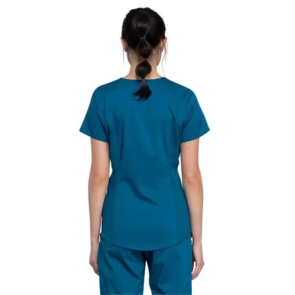 Cherokee - Workwear Revolution - Women's V-Neck Top - Cherokee - Workwear Revolution - Women's V-Neck Top - Image 2 of 19