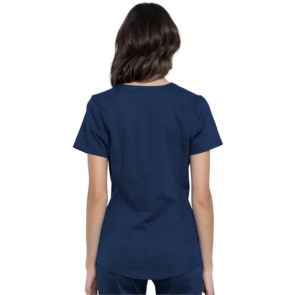 Cherokee - Workwear Revolution - Women's V-Neck Top - Cherokee - Workwear Revolution - Women's V-Neck Top - Image 8 of 19