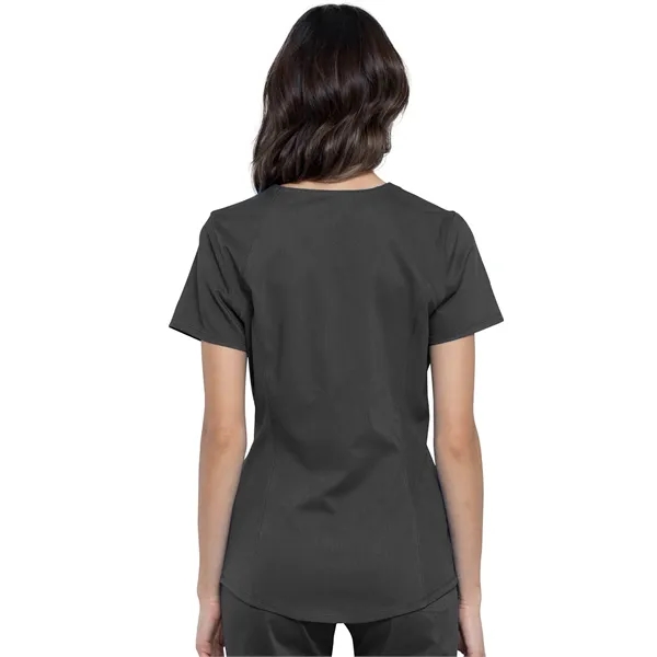 Cherokee - Workwear Revolution - Women's V-Neck Top - Cherokee - Workwear Revolution - Women's V-Neck Top - Image 10 of 19