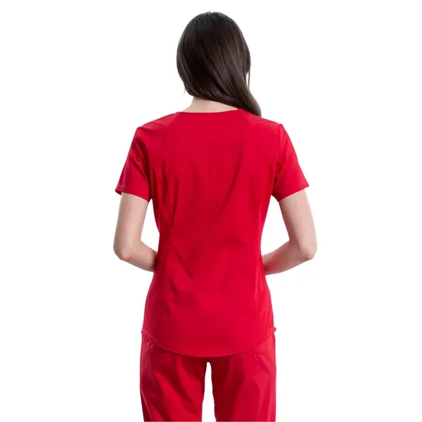 Cherokee - Workwear Revolution - Women's V-Neck Top - Cherokee - Workwear Revolution - Women's V-Neck Top - Image 12 of 19