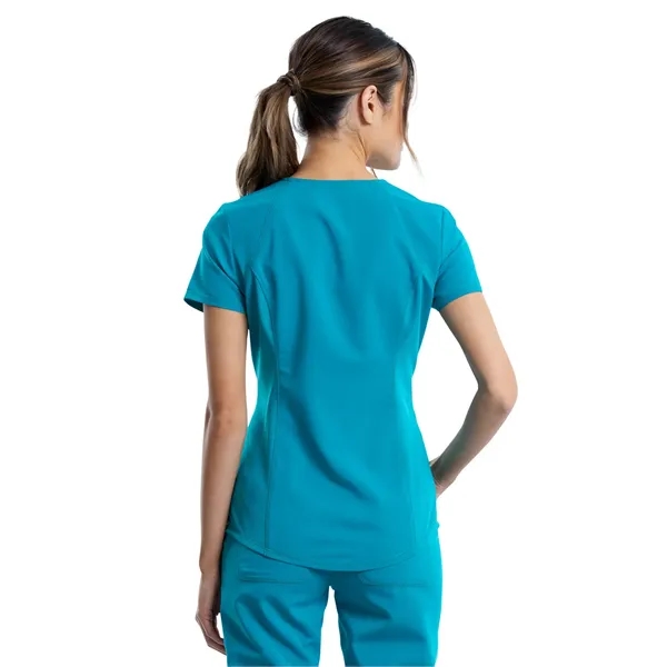 Cherokee - Workwear Revolution - Women's V-Neck Top - Cherokee - Workwear Revolution - Women's V-Neck Top - Image 16 of 19