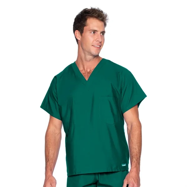 Landau - Essentials - Unisex Reversible 1-Pocket V-Neck Top - Landau - Essentials - Unisex Reversible 1-Pocket V-Neck Top - Image 13 of 28