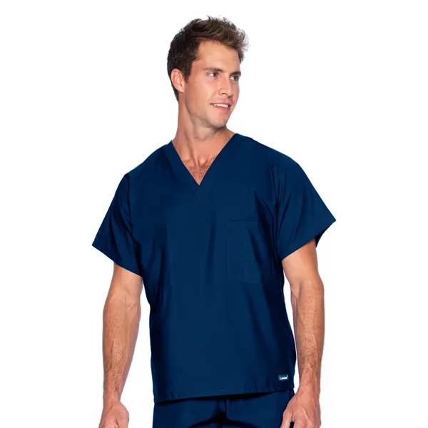 Landau - Essentials - Unisex Reversible 1-Pocket V-Neck Top - Landau - Essentials - Unisex Reversible 1-Pocket V-Neck Top - Image 15 of 28